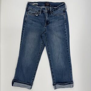 NYDJ Marilyn Crop Jeans in Classic Blue